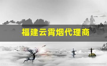 福建云霄烟代理商