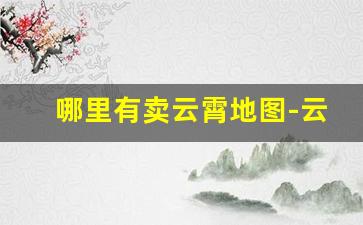 哪里有卖云霄地图-云霄附近有什么地方