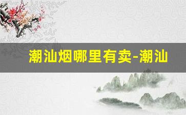 潮汕烟哪里有卖-潮汕的烟哪里出的推荐一下