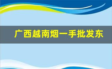 广西越南烟一手批发东兴-东兴能买到什么牌子的越南香烟